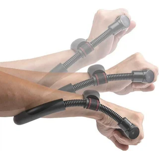 آموزش تمرین با دستگاه تقویت مچ و ساعد فنری