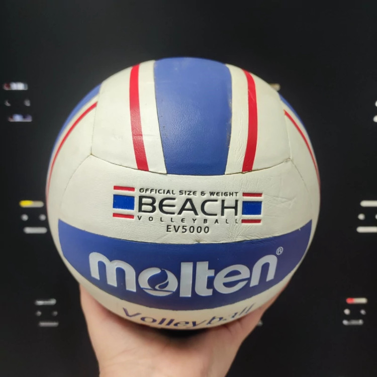 توپ والیبال molten beach رنگ سفید ابی