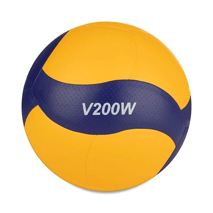 توپ والیبال میکاسا V200W تایلندی مستر کوالیتی(رنگ زرد آبی)