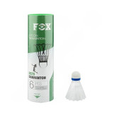 توپ بدمینتون پلاستیکی فوکس B870 سفید (بسته 6عددی)