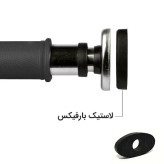 لاستیک میله بارفیکس بیضی شکل مشکی (دونه ای)