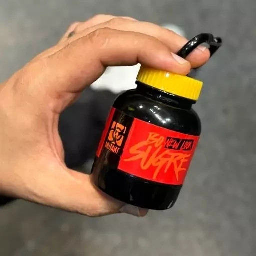 فانل پروتئین یه تیکه درب زرد(قیف پروتئین 90گرمی)