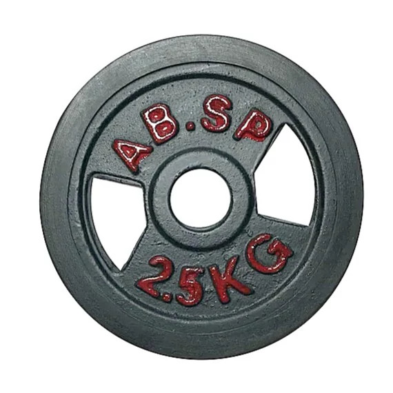 وزنه صفحه هالتر خانگی 2.5 کیلویی سوراخ 30mm (پس کرایه)