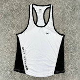 رکابی بدنسازی سوزنی NIKE رنگ سفید مشکی