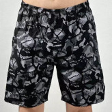 شلوارک ورزشی بلند نایک طرح چریکی مشکی(جنس آیرو)