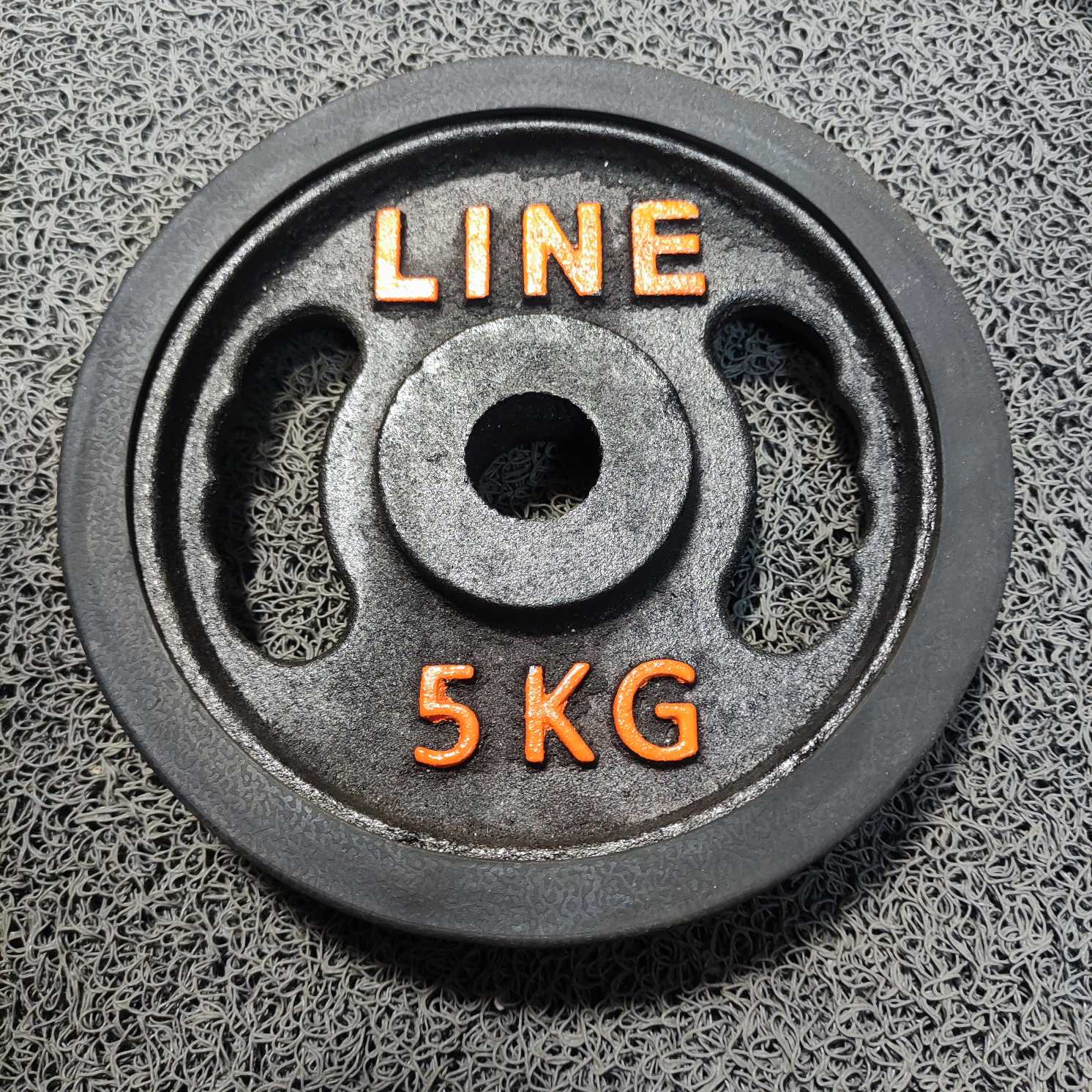 وزنه صفحه هالتر خانگی 5 کیلویی سوراخ 30mm