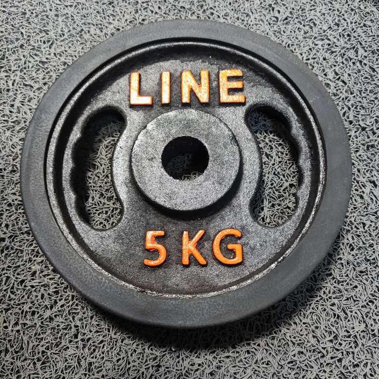 وزنه صفحه هالتر خانگی 5 کیلویی سوراخ 30mm