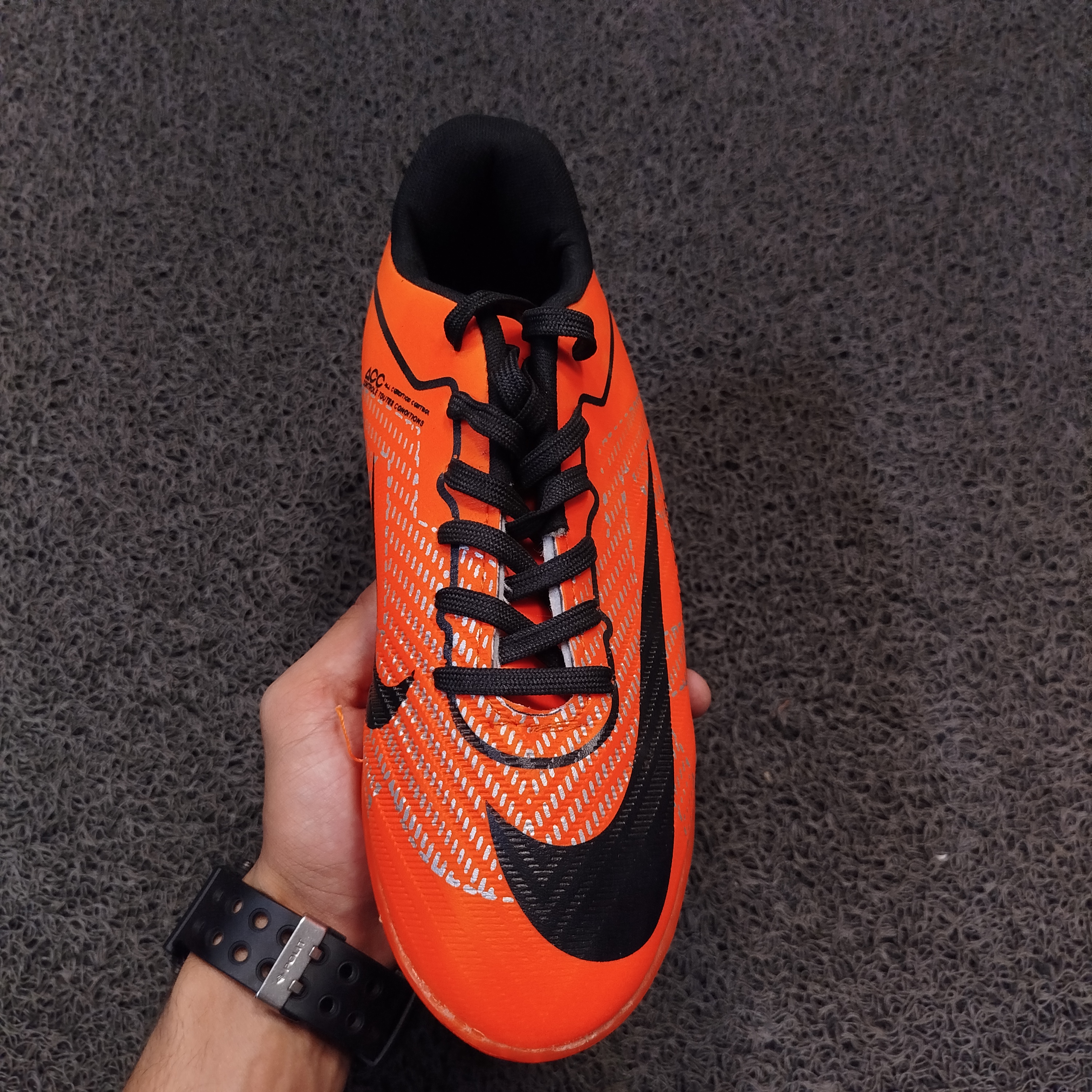 کفش سالنی مردانه NIKE AIR ZOOM رنگ نارنجی